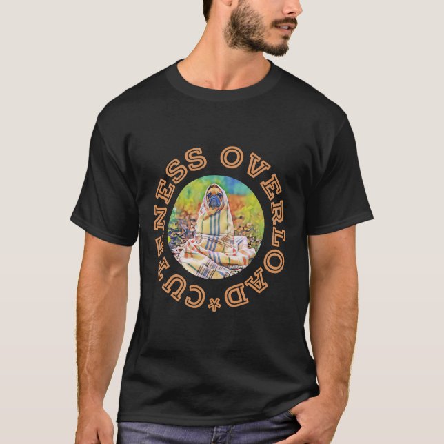 Süßes Mops-Design. Überdosis Niedlichkeit.  Klassi T-Shirt (Vorderseite)