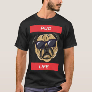 Süßes Mops-Leben - Lustig 275 T-Shirt