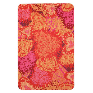 Süßes Mosaik-Herzen-Design Magnet