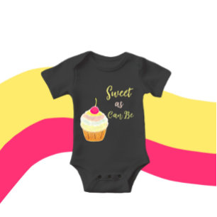 Süßes Muffin Baby Strampler
