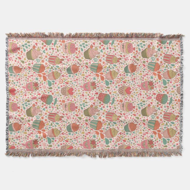 Süßes Muster Decke (Vorderseite)