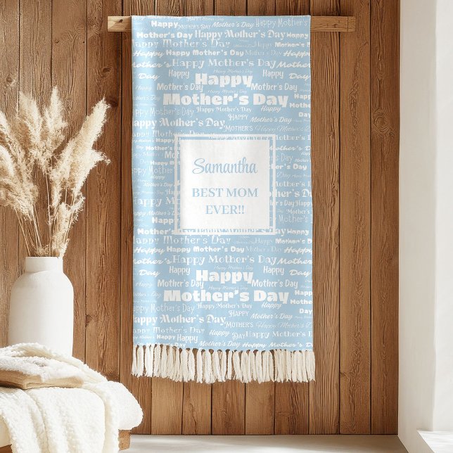 Süßes Muttertagsgeschenk Handlettering-Decke Sherpadecke (Sweet Mother’s Day Gift Hand Lettering Blanket)