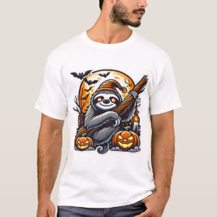 Süßes Nachtfaultier Halloween Klassik T-Shirt