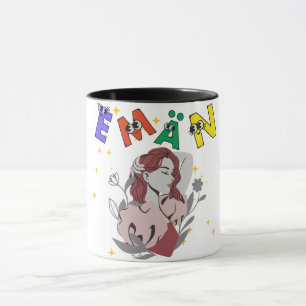 Süßes Namensdesign EMAN Tasse