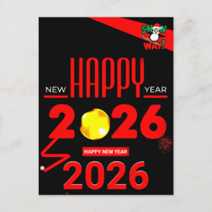 Süßes Neujahrs-T-Shirt für die Familie 2025 Feiertagspostkarte