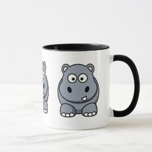 Süßes Nilpferd Tasse