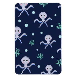 Süßes Octopus-Muster Magnet