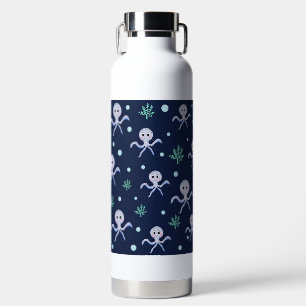 Süßes Octopus-Muster Trinkflasche