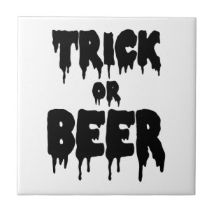 Süßes oder Bier Fliese