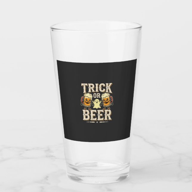 Süßes oder Bier Halloween-Bier-Design_1 Glas (Vorderseite)