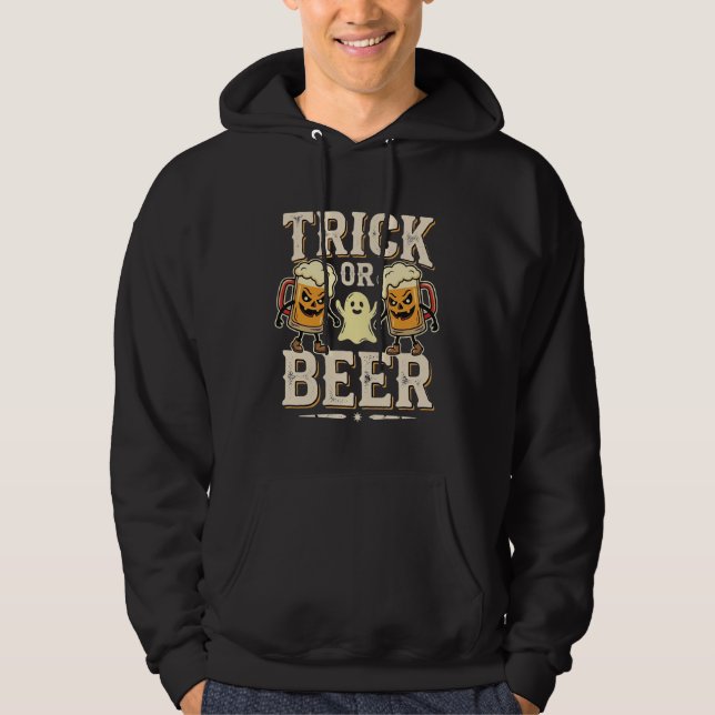 Süßes oder Bier Halloween Bier Design_1 Hoodie (Vorderseite)