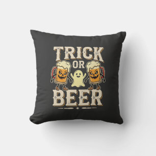 Süßes oder Bier Halloween Bier Design_1 Kissen