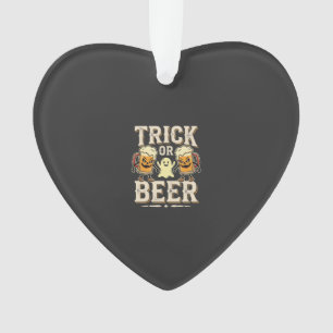 Süßes oder Bier Halloween Bier Design_1 Ornament