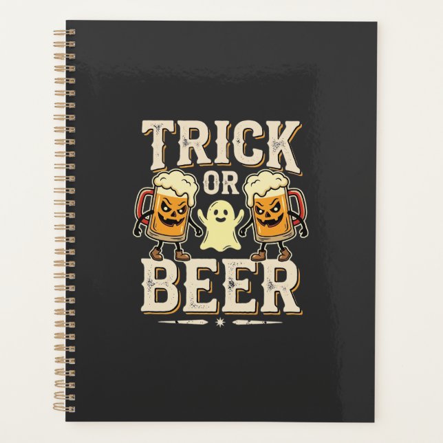 Süßes oder Bier Halloween Bier Design_1 Planer (Vorderseite)