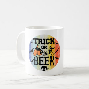 SÜßES ODER BIER - HALLOWEEN KAFFEETASSE