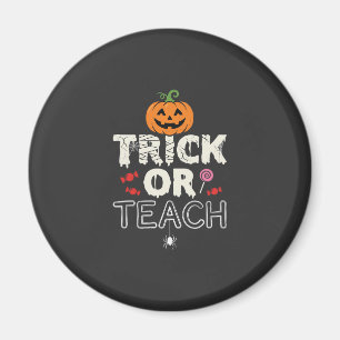Süßes oder Lehrendes Halloween-Lehrer-Design (2)_1 Magnet