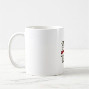 Süßes oder Lehrendes Halloween Lehrer Vintage Vekt Kaffeetasse
