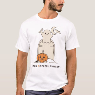 Süßes oder Patch-Dienstag Lustiger Sysadmin-Hallow T-Shirt
