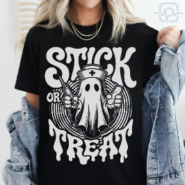 Süßes oder Saures Gespenster-Krankenschwester Lust T-Shirt