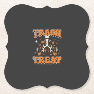 Süßes oder Saures Halloween Atemwegsdesign Untersetzer