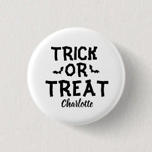 Süßes oder Saures Halloween Button
