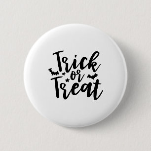Süßes oder Saures Halloween Fledermäuse Button