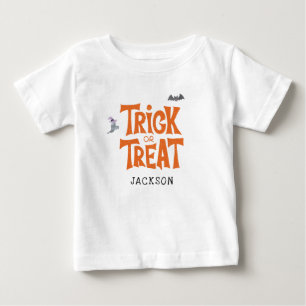 Süßes oder Saures Halloween Geburtstagsfeier Baby T-shirt