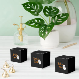 Süßes oder Saures Halloween-Geist Geschenkschachtel