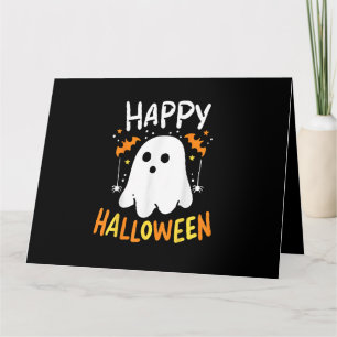 Süßes oder Saures Halloween Geist Karte
