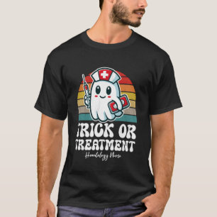 Süßes oder Saures Halloween Hämatologie Krankensch T-Shirt