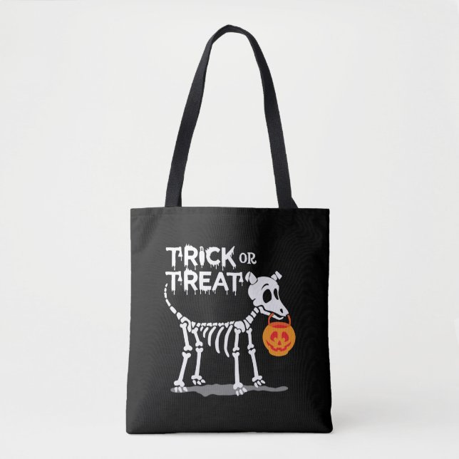 Süßes oder Saures Halloween Hund (Vorderseite)