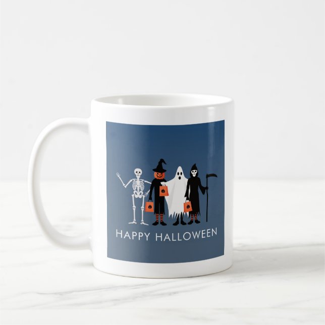 Süßes oder Saures Halloween Kaffeetasse (Links)