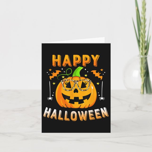 Süßes oder Saures Halloween  Karte (Vorderseite)