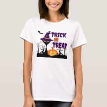 Süßes oder Saures - Halloween-Katze - Damen T-Shir