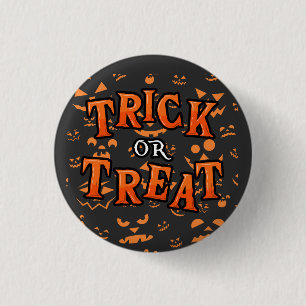 Süßes oder Saures Halloween Knöpfe Anstecker Button