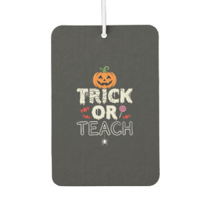 Süßes oder Saures Halloween-Lehrer-Design (2)_1 Autolufterfrischer