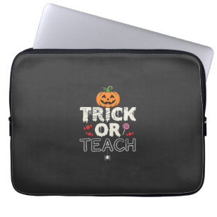 Süßes oder Saures Halloween-Lehrer-Design (2)_1 Laptopschutzhülle