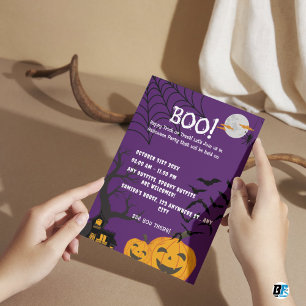 Süßes oder Saures Halloween-Party - E.T. Einladung