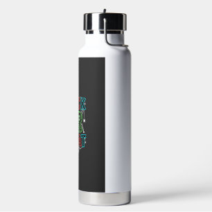 Süßes oder Saures Halloween-Spinnennetz-Design_1 Trinkflasche