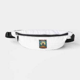 Süßes oder Saures Halloween Spukhaus Kürbisse Mond Bauchtasche