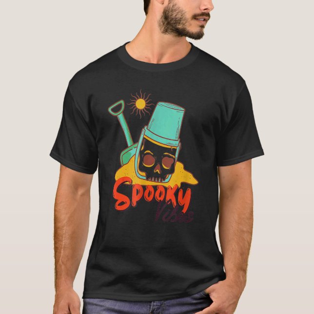 Süßes oder Saures Halloween Süße Kostüme Gruselige T-Shirt (Vorderseite)
