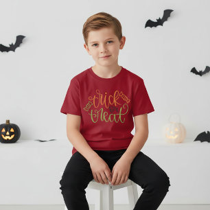 Süßes oder Saures Halloween T-Shirt für Kinder