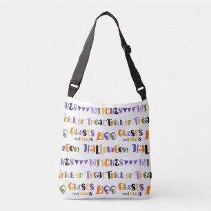Süßes oder Saures Halloween-Tasche Tragetaschen Mit Langen Trägern