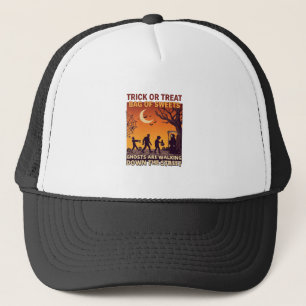 Süßes oder Saures Halloween Zombies Sensenmann Kür Truckerkappe