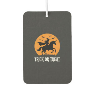 Süßes oder Saures Hexen Einhorn Halloween Design_1 Autolufterfrischer