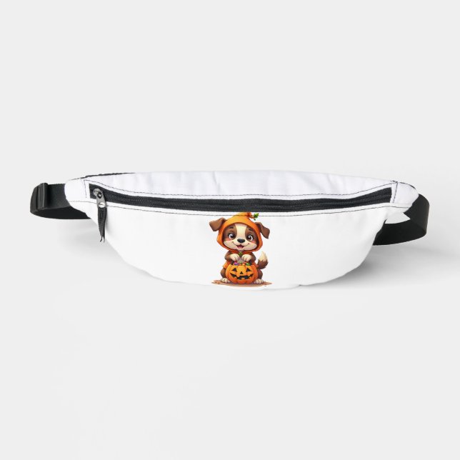 Süßes oder Saures Hund � Süßes Halloween-Welpen-Sh Bauchtasche (Vorderseite)