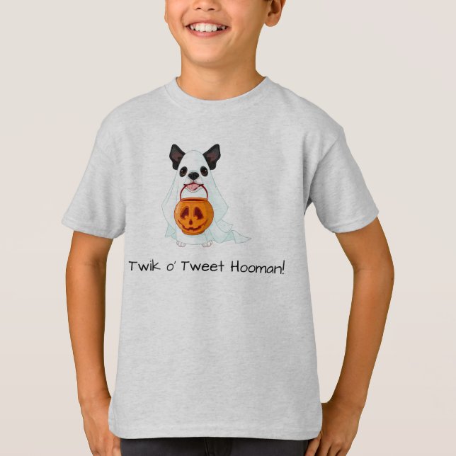 Süßes oder Saures Hündchen T-Shirt (Vorderseite)