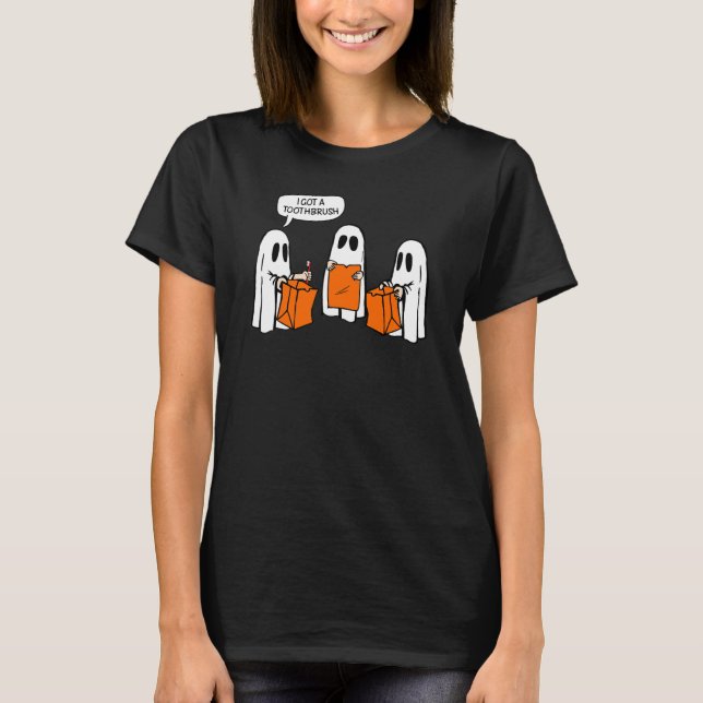 Süßes oder Saures Lazy Diy Halloween Geist Junge M T-Shirt (Vorderseite)