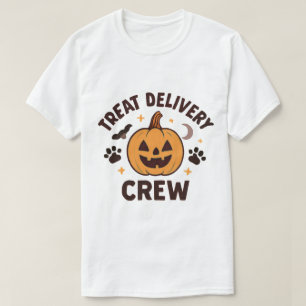 Süßes oder Saures Lieferteam Halloween T-Shirt