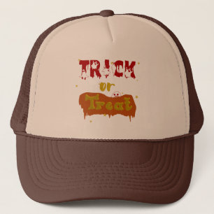Süßes oder Saures Lustiger Boo Halloween Truckerkappe